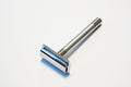 RMK Solingen Rasierhobel K1.10 silber mattiert / poliert